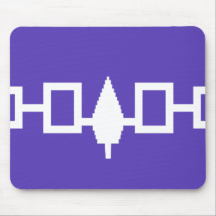 Iroquois Confederacy flag Mouse Pad