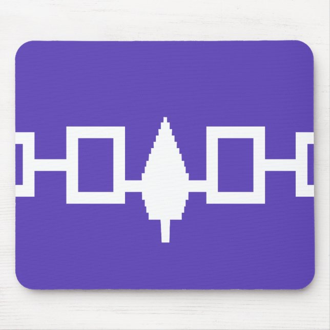 Iroquois Confederacy flag Mouse Pad (Front)