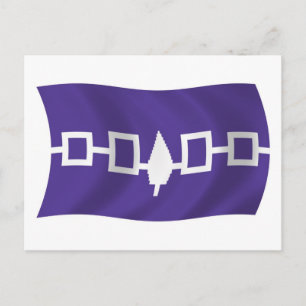 Iroquois Confederacy Flag Postcard