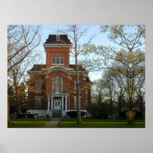 Iroquois county museum poster