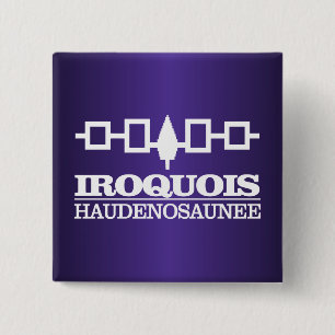 Iroquois (Haudenosaunee) 15 Cm Square Badge