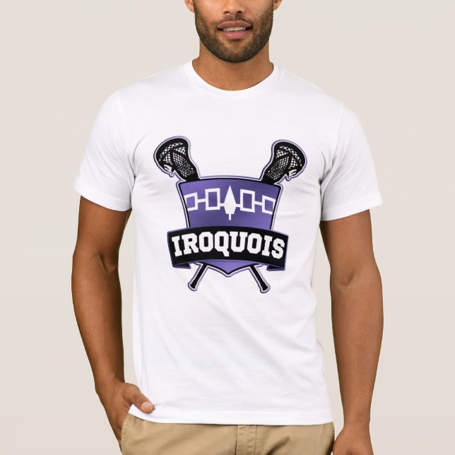 Iroquois Lacrosse Logo T-Shirt (Front)