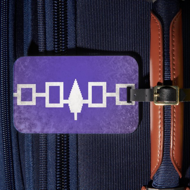 Iroquois Luggage Tag (Front Insitu 4)