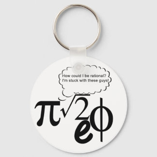 Irrational Buddies Key Ring