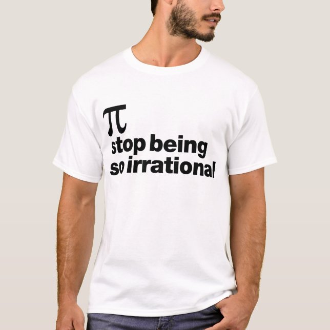Irrational Pi T-Shirt (Front)