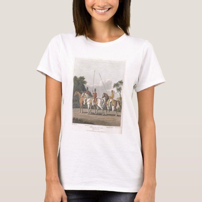 Irregular Cavalry, Bengal Army 1817, plate 5 from T-Shirt (Front)