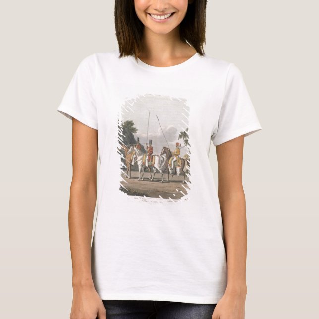Irregular Cavalry, Bengal Army 1817, plate 5 from T-Shirt (Front)