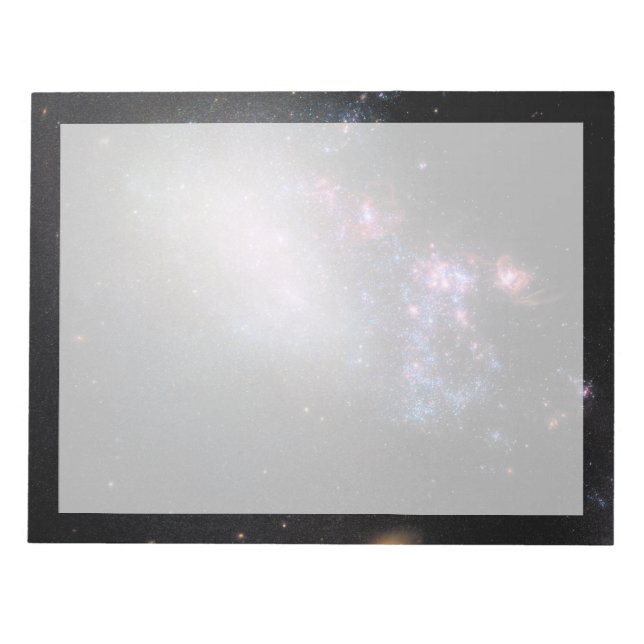 Irregular Galaxy Ngc 4485 Notepad (Front)