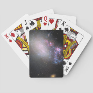 Irregular Galaxy Ngc 4485 Playing Cards