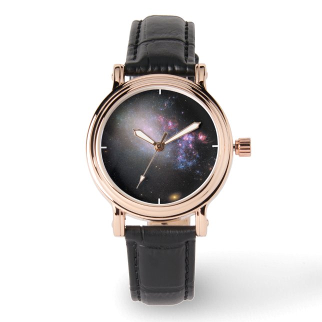 Irregular Galaxy Ngc 4485 Watch (Front)