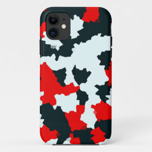 Irregular Geometric Abstract Mosaic Camouflage Case-Mate iPhone Case