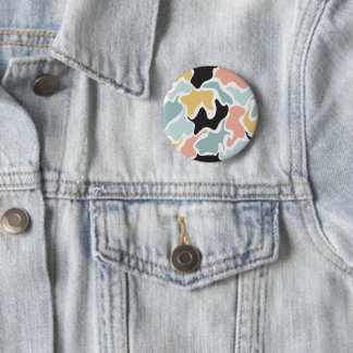 Irregular pattern Design 6 Cm Round Badge