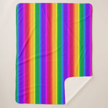 Irregular rainbow stripes