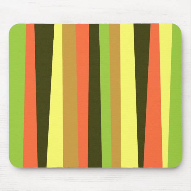 Irregular Stripes (Vertical) Mouse Pad (Front)