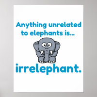 Irrelephant elephant