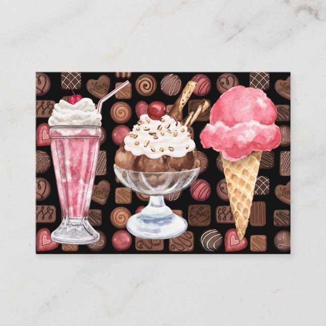 Irresistible Business Card by SRF (Front)