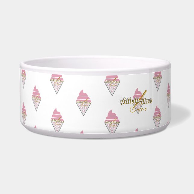 Irresistible Ice Cream Dessert Bowl  (Front)