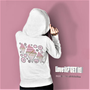 Irresistible Ice Cream Liquorice Full Zip Hoodie
