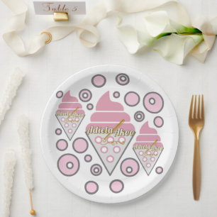 Irresistible Ice Cream Liquorice Paper Plates