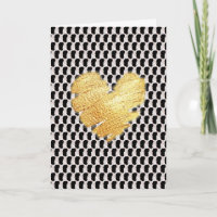 Irresistible Ice Cream Melted Sprinkles Heart Card