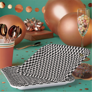 Irresistible Ice Cream Melted Sprinkles Paper Plate