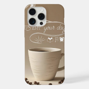 Irresistible Taste – The Chic Coffee Ritual Collec iPhone 15 Pro Max Case
