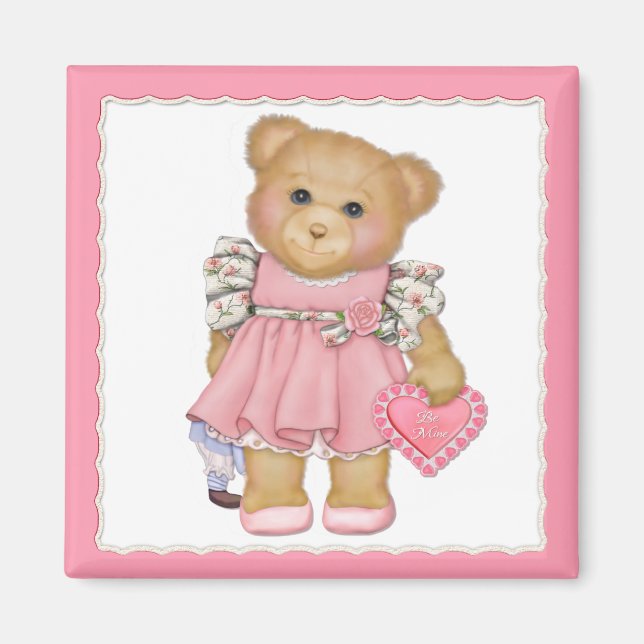 Irresistible Teddy Magnet (Front)