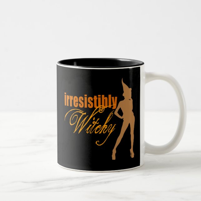 Irresistibly Witchy Two-Tone Coffee Mug (Right)