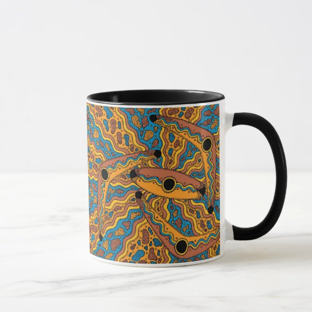 IrrgilMarrga - Boomerang/Shield Autumn Season Mug (Right)