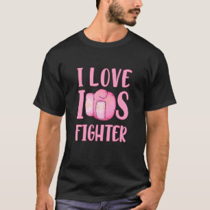 Irritable Bowel Syndrome Awareness I Love Ibs Figh T-Shirt