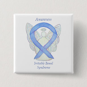Irritable Bowel Syndrome Awareness Ribbon IBS Pin