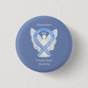 Irritable Bowel Syndrome Awareness Ribbon IBS Pin