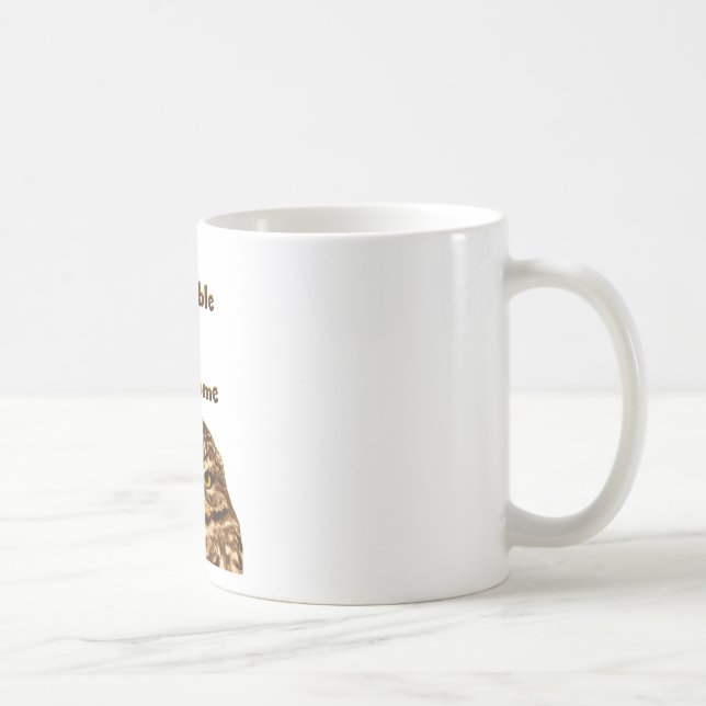 Irritable Owl Coffee Mug (Right)