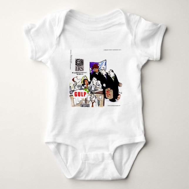 IRS Audits IRS Funny Baby Bodysuit (Front)