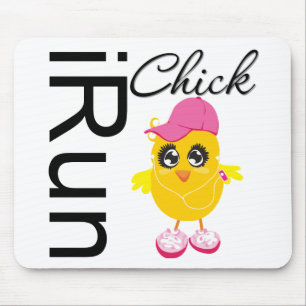 iRun Chick Mouse Pad