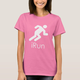 "iRun" Ladies Running Shirt