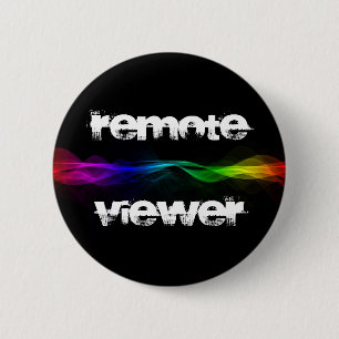 IRVA Remote Viewing 6 Cm Round Badge