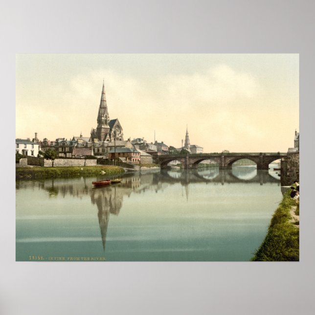 Irvine, Ayrshire, Scotland Poster (Front)