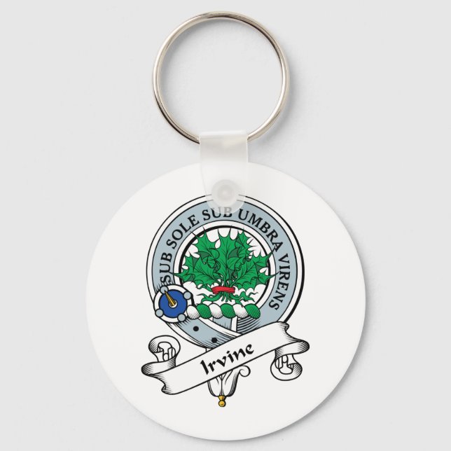 Irvine Clan Badge Key Ring (Front)
