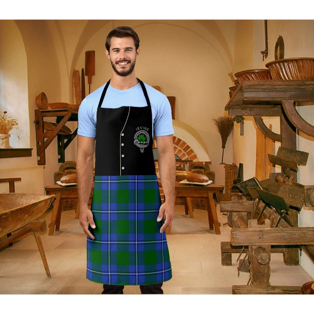 Irvine Clan Badge & Tartan Kilt Apron (Creator Uploaded)