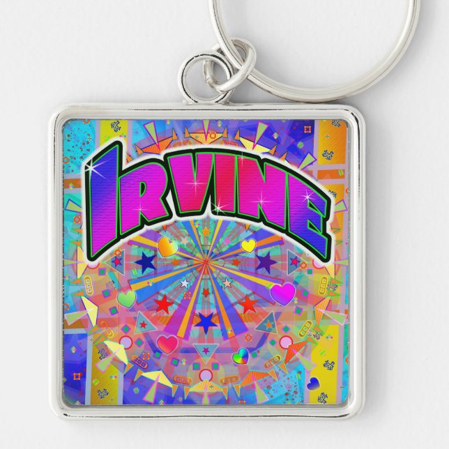 Irvine Cosmic Unity Keychain (Front)