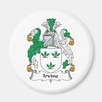 Irvine Family Crest Magnet