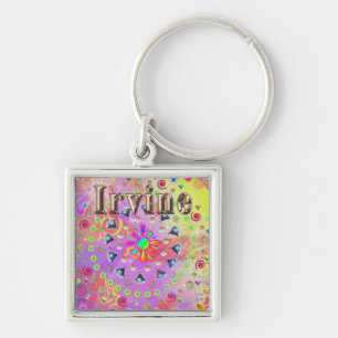 Irvine Lucky Golden Keychain