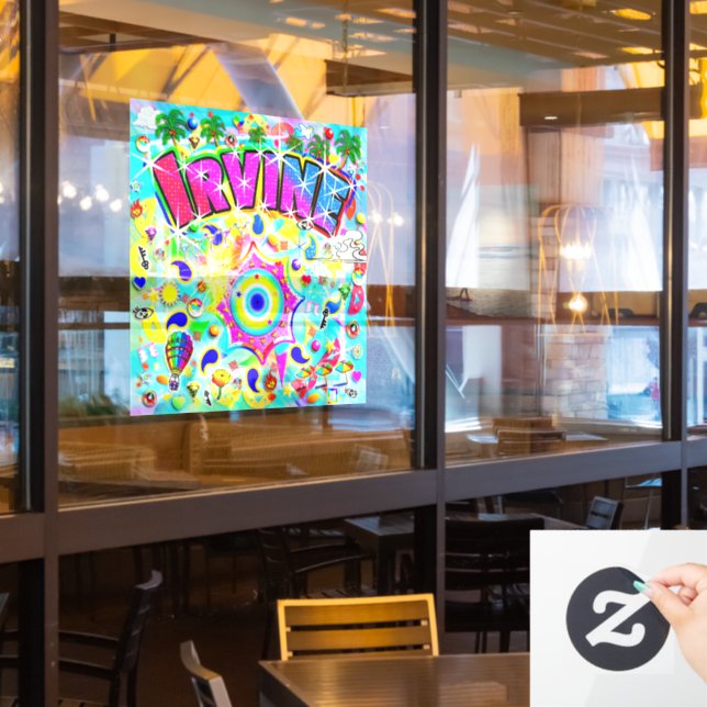 Irvine Mystic Dance (Restaurant Window)