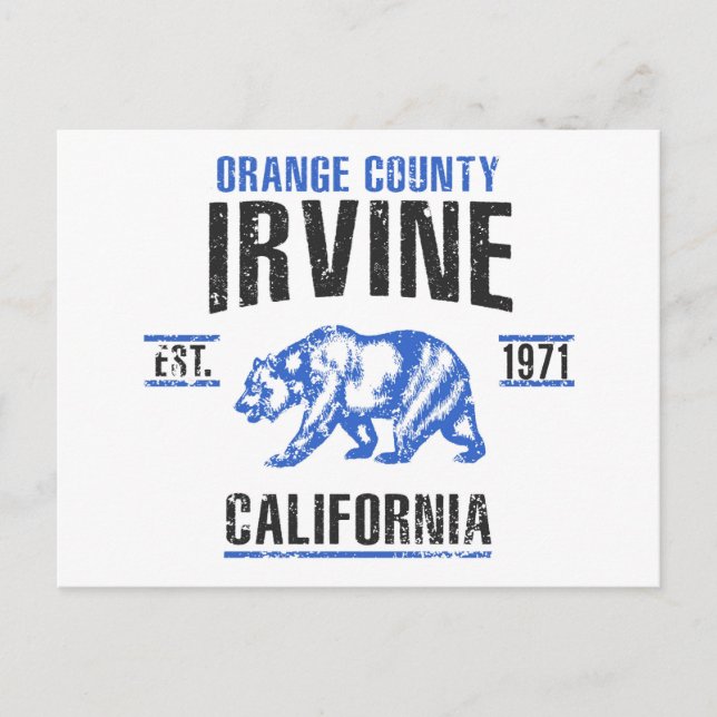 Irvine Postcard (Front)