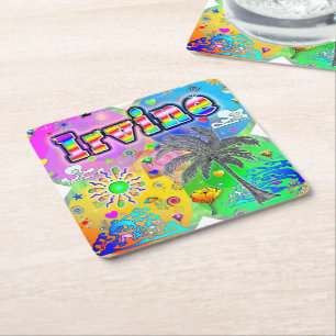 Irvine Quadro Seasons Coaster