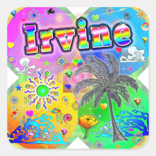 Irvine Quadro Seasons Sticker