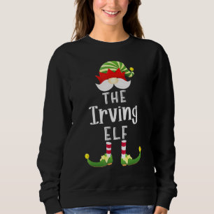 Irving Elf Group Christmas Pajama Party Sweatshirt