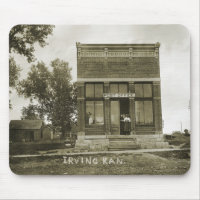 IRVING KANSAS POST OFFICE PHOTO MARSHALL COUNTY KS