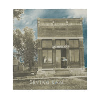 IRVING KANSAS POST OFFICE PHOTO MARSHALL COUNTY KS